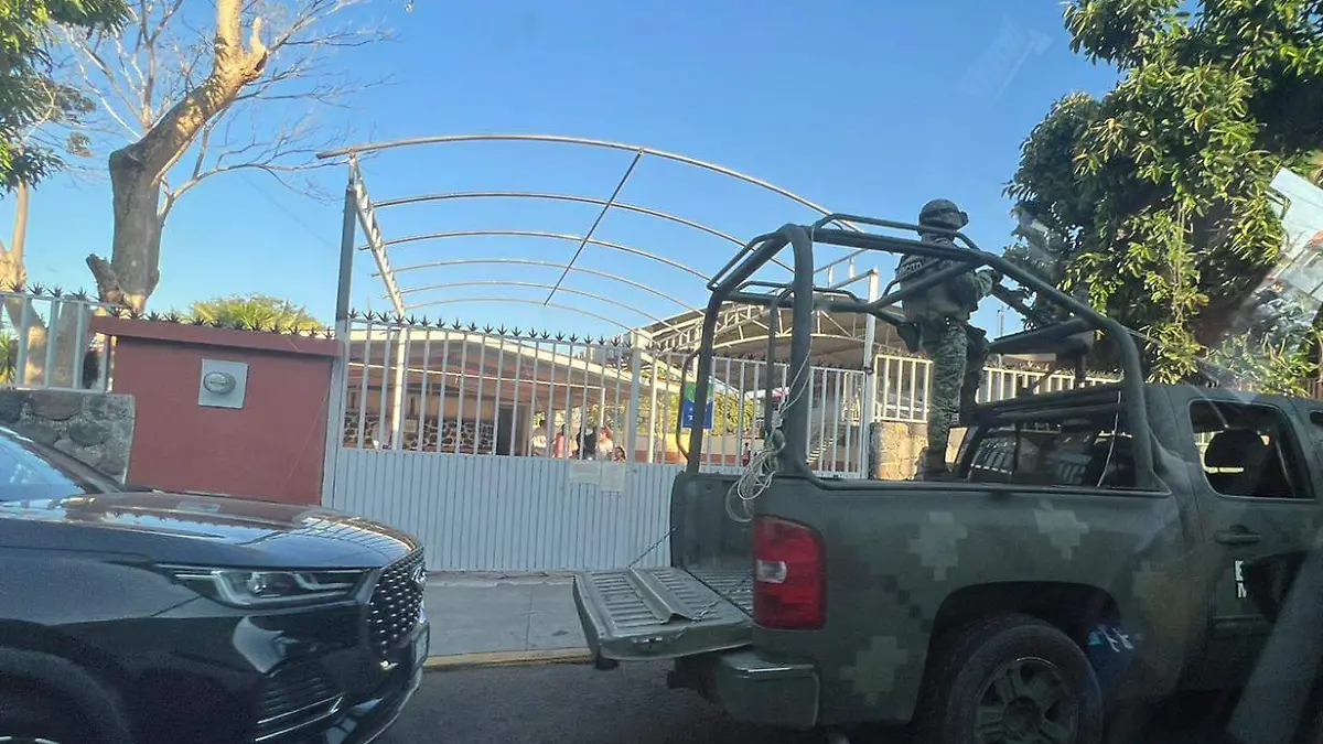 Operativo policiaco Colima