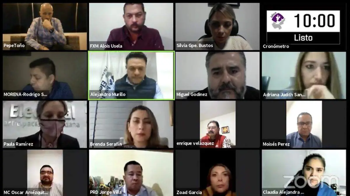 Sesión del IEPC