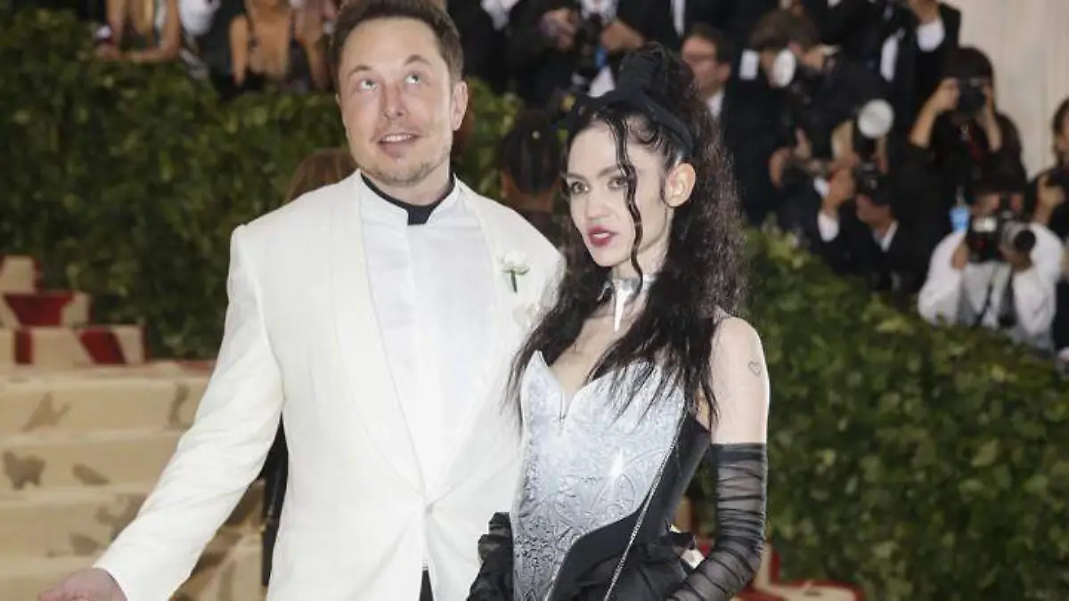 Grimes and Elon Musk
