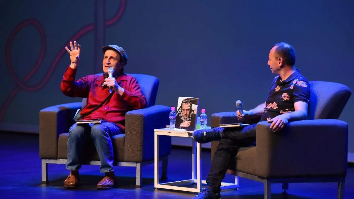 Presentación libro Daniel Giménez Cacho FICG37