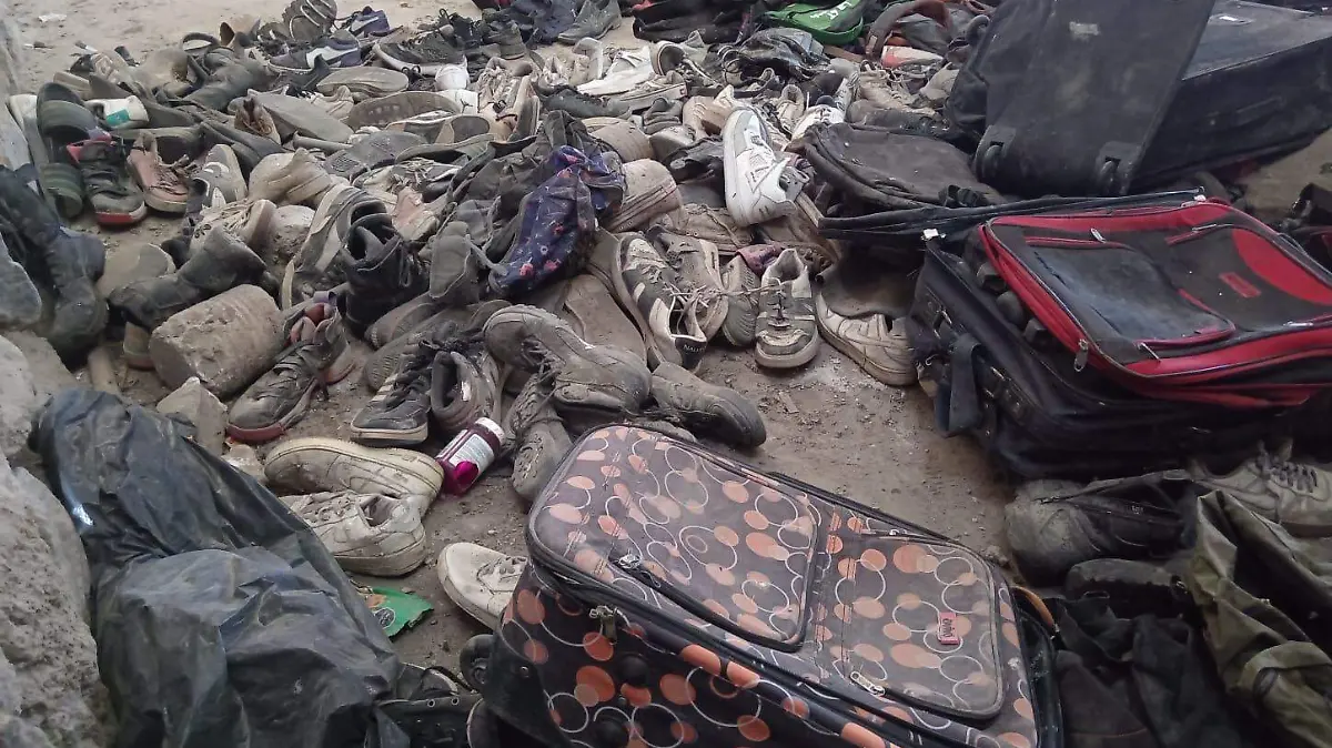 Encuentran zapatos en rancho utilizado por el CJNG en Teuchitlán