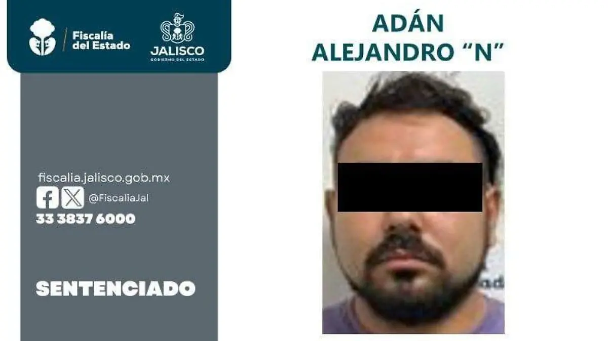 Adán N sentenciado