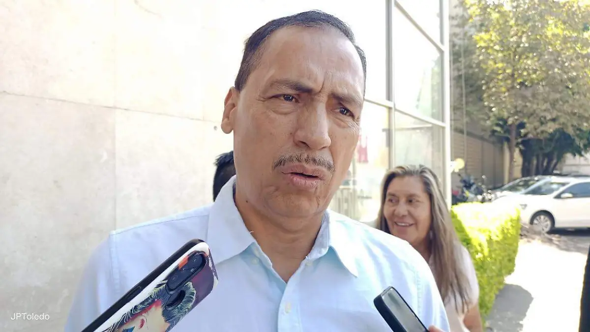 Saúl Rodríguez, presidente de la comunidad Indígena de Mezquitán