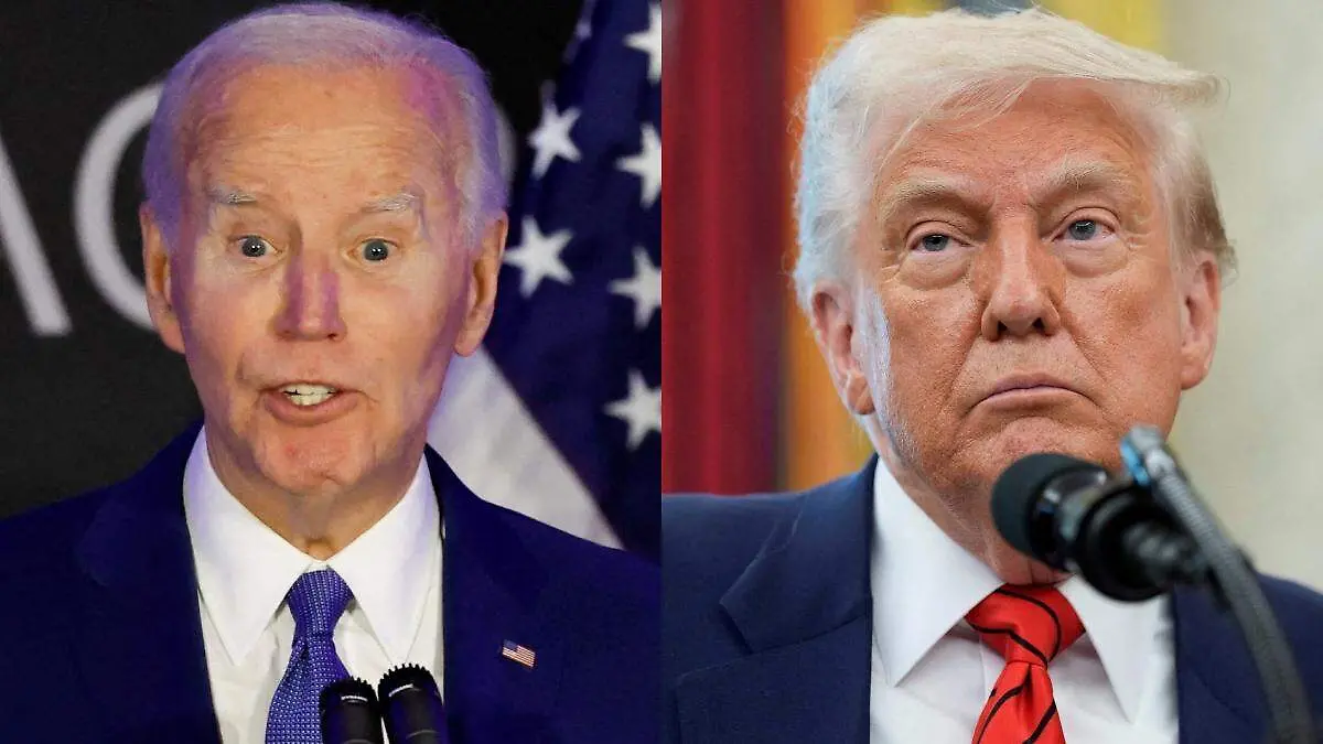 Trump y Biden