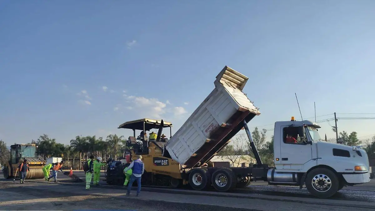 Trabajos de Carretera a Chapala