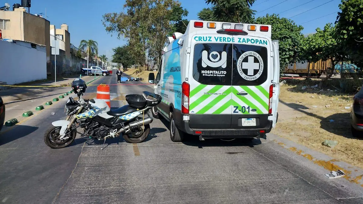Accidente motos