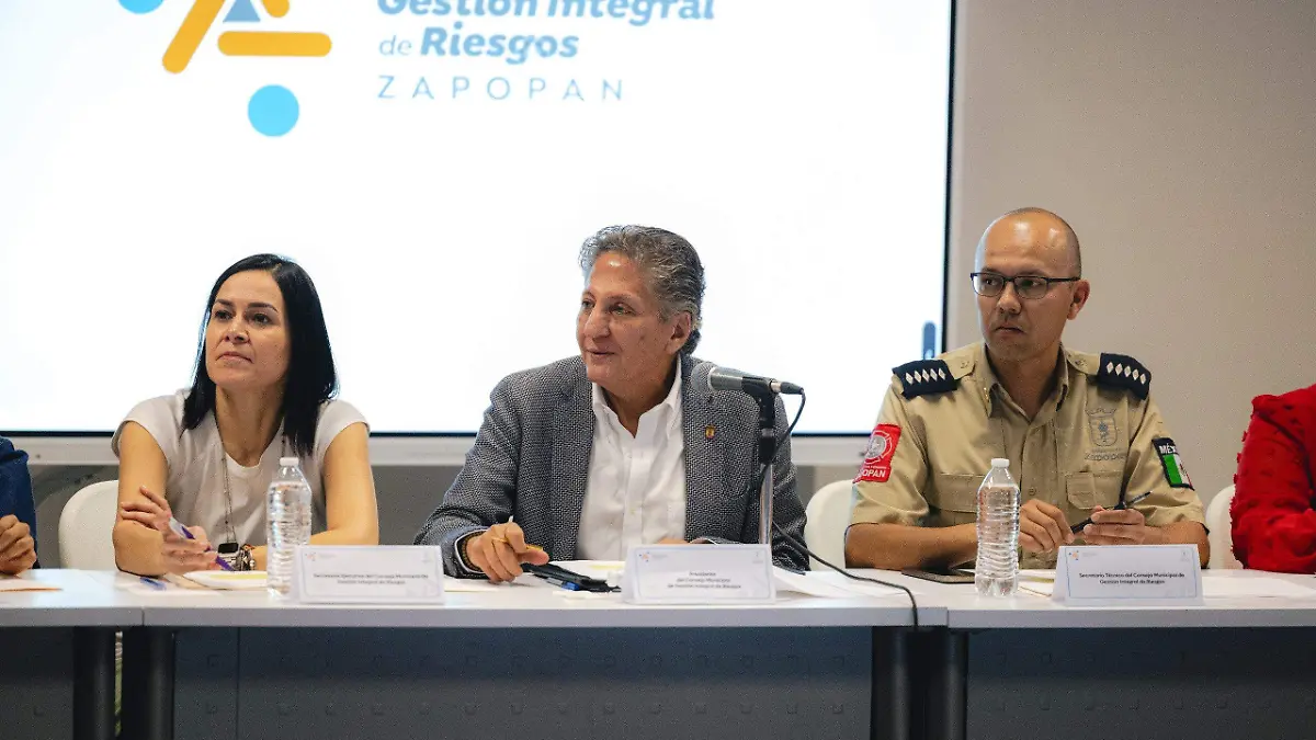 Frangie habla de los trabajos previos al temporal de lluvias