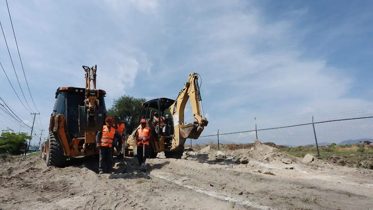 Obras hídricas en Zona Valle