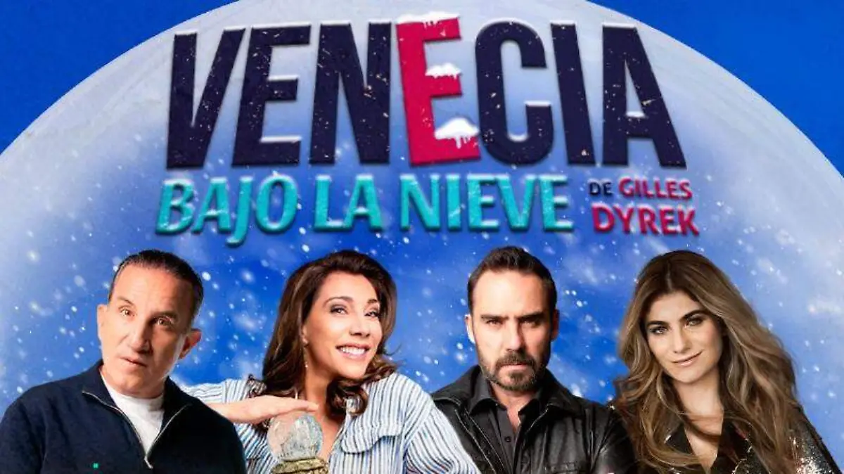 Poster obra Venecia bajo la nieve