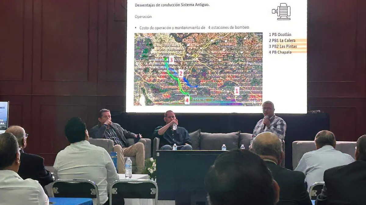 Colegio de ingenieros habla sobre el acueducto sustituto Chapala-Guadalajara