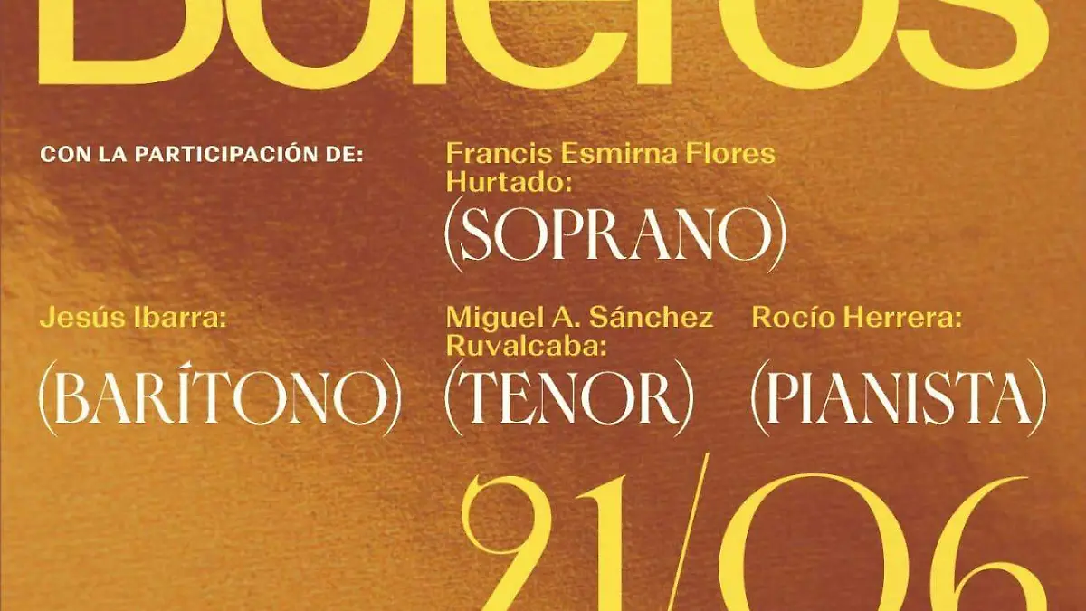 Concierto Boleros