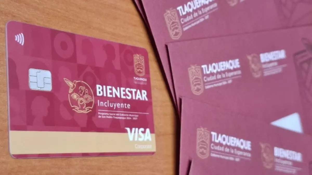 Tarjeta Bienestar Tlaquepaque Cortesía