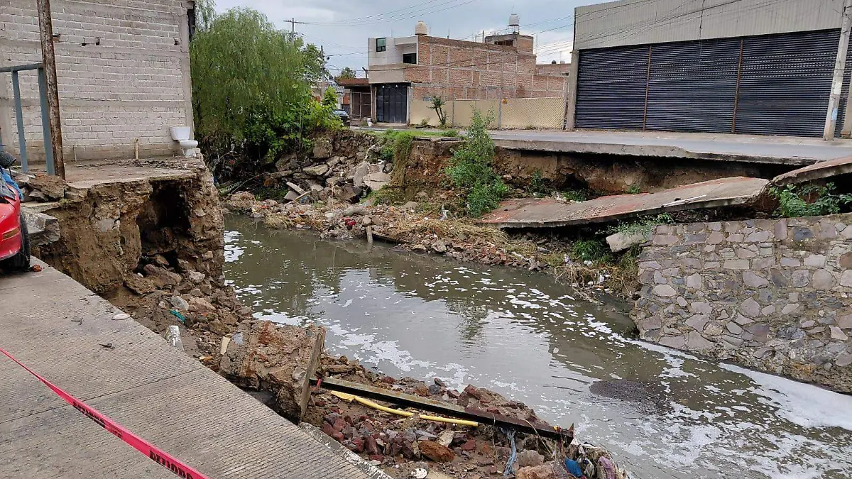 Mamposteo del arroyo en Tonalá