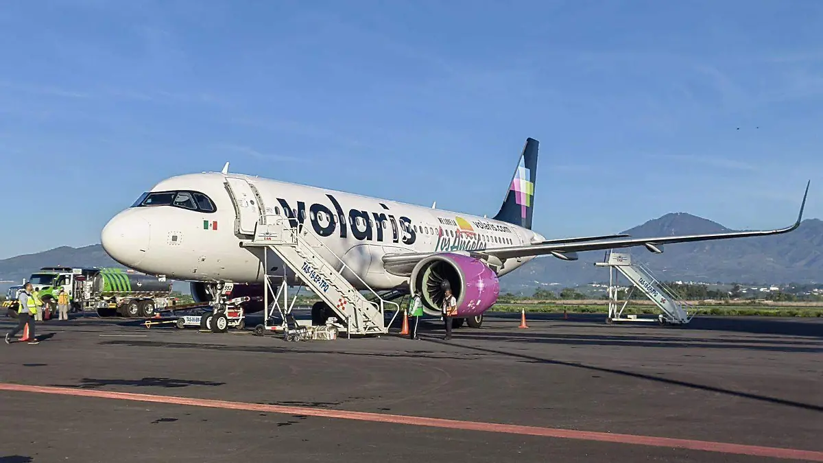 Vuelo comercial Tepic  Los Ángeles