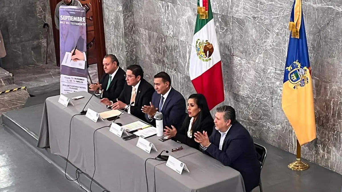 mes del testamento