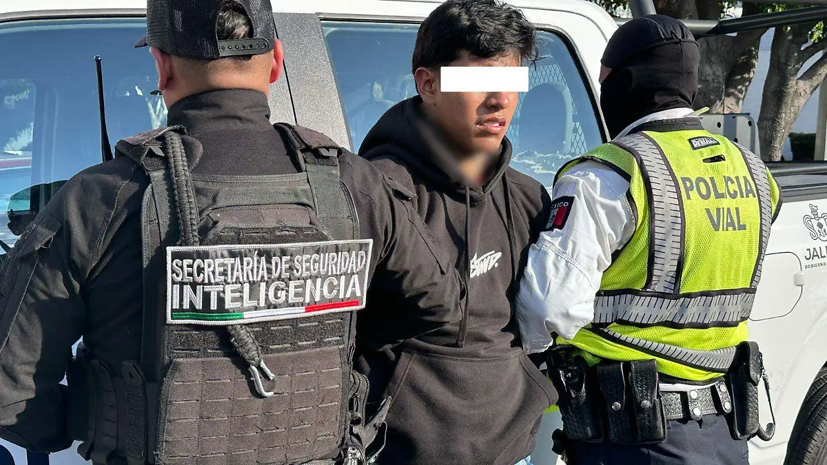 Detienen a hombre en el municipio de Tlajomulco de Zúñiga