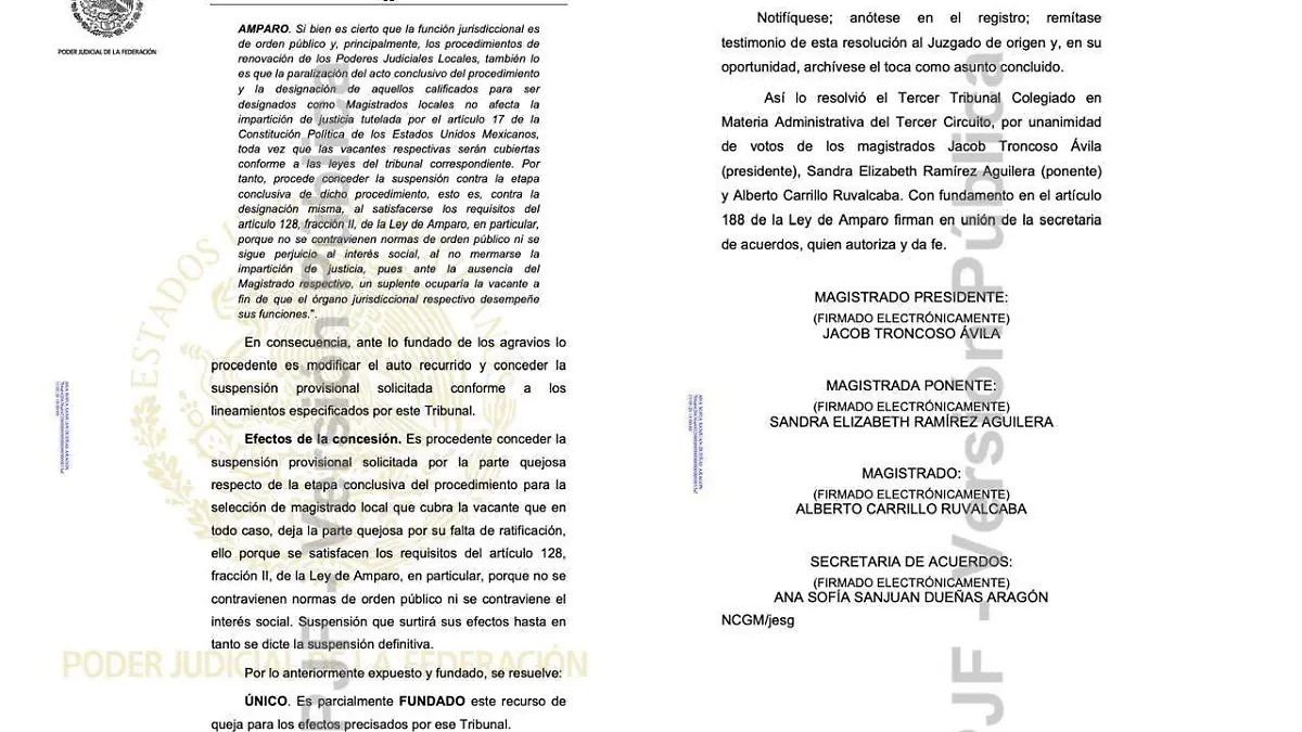 Resolución Daniel Espinosa Licon