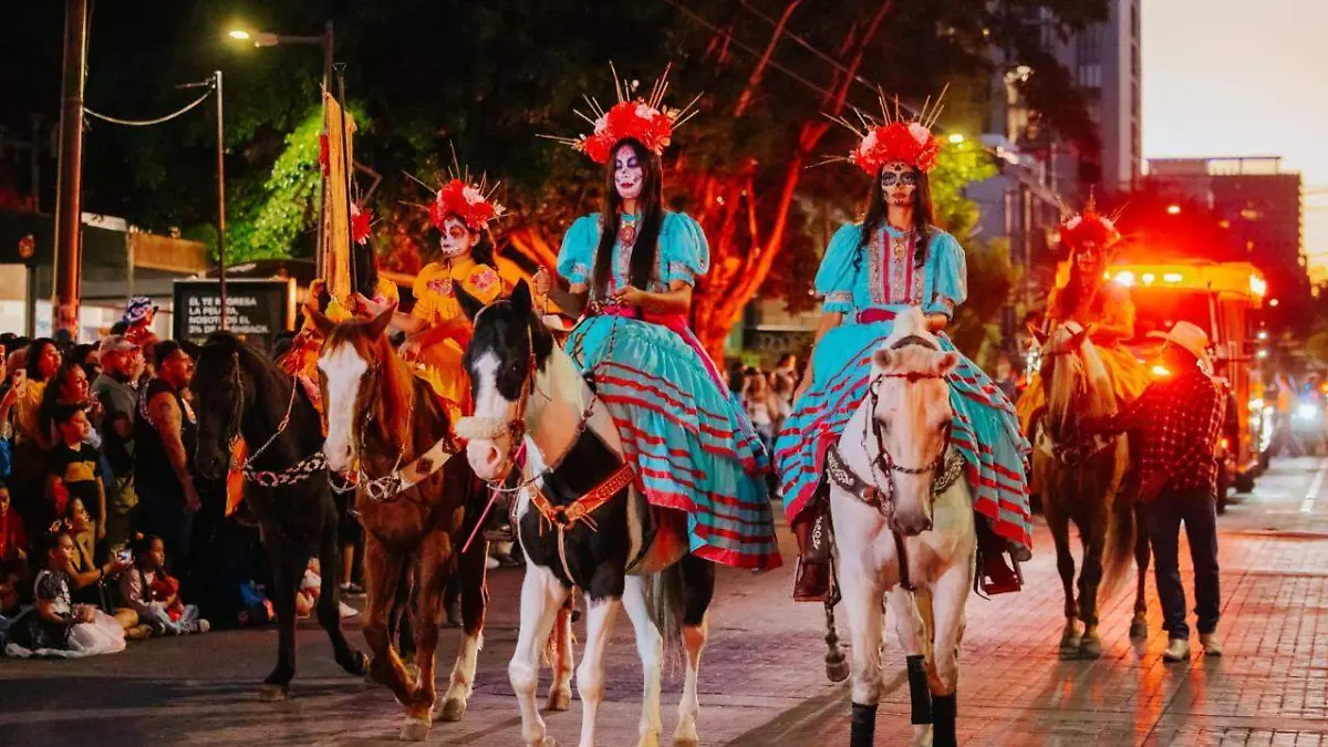 Desfile de catrinas Foto Gobierno de Guadalajara