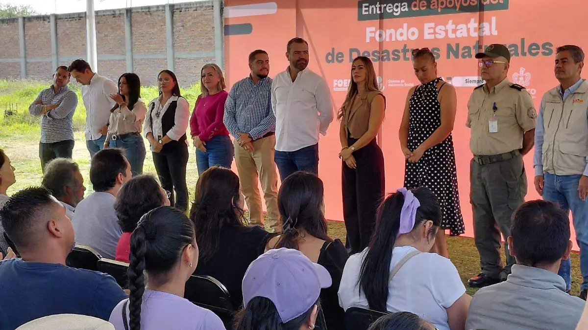 apoyos a familias afectadas