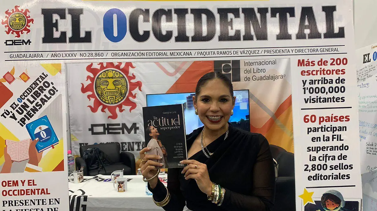 Escritora Georgina Luna