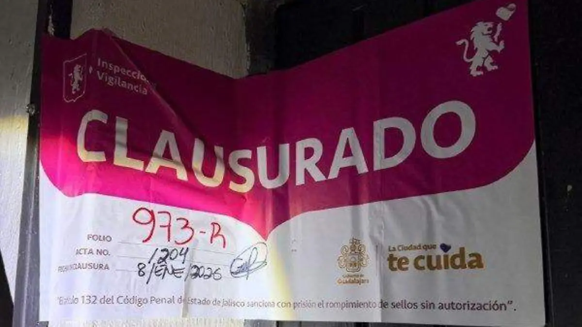 clausurado