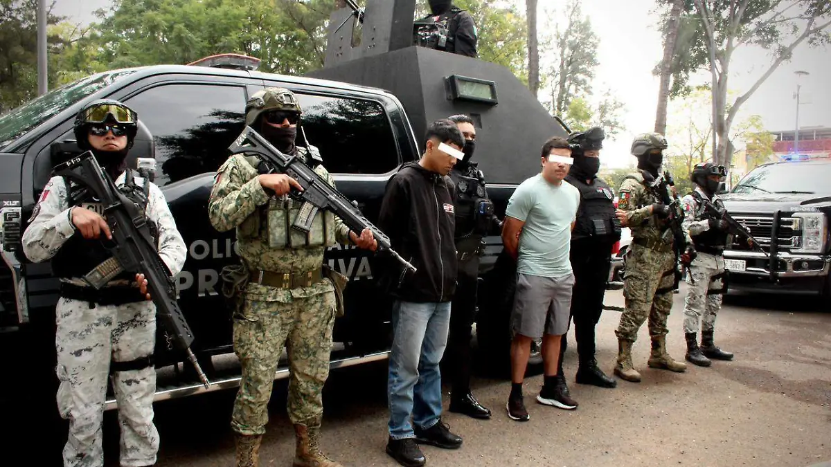 Detenidos por extorsiones