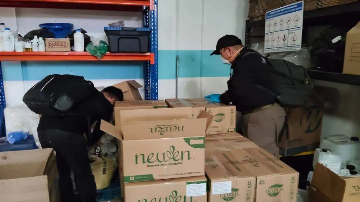 Aseguramiento de precursores químicos