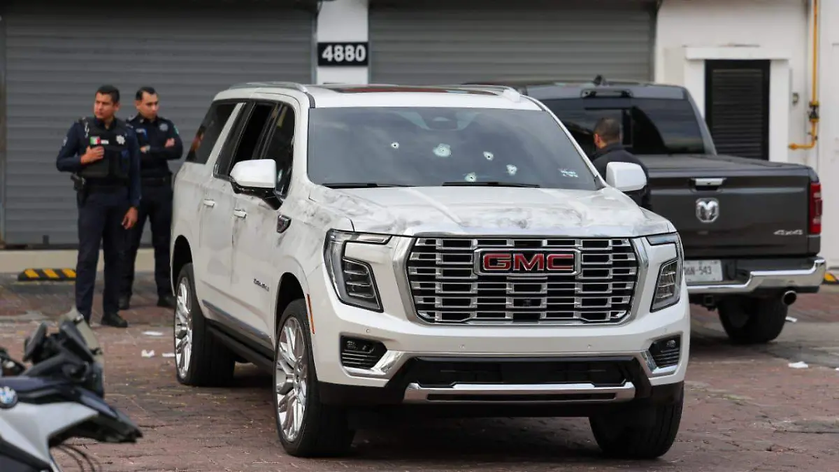 Balacera registrada en Zapopan