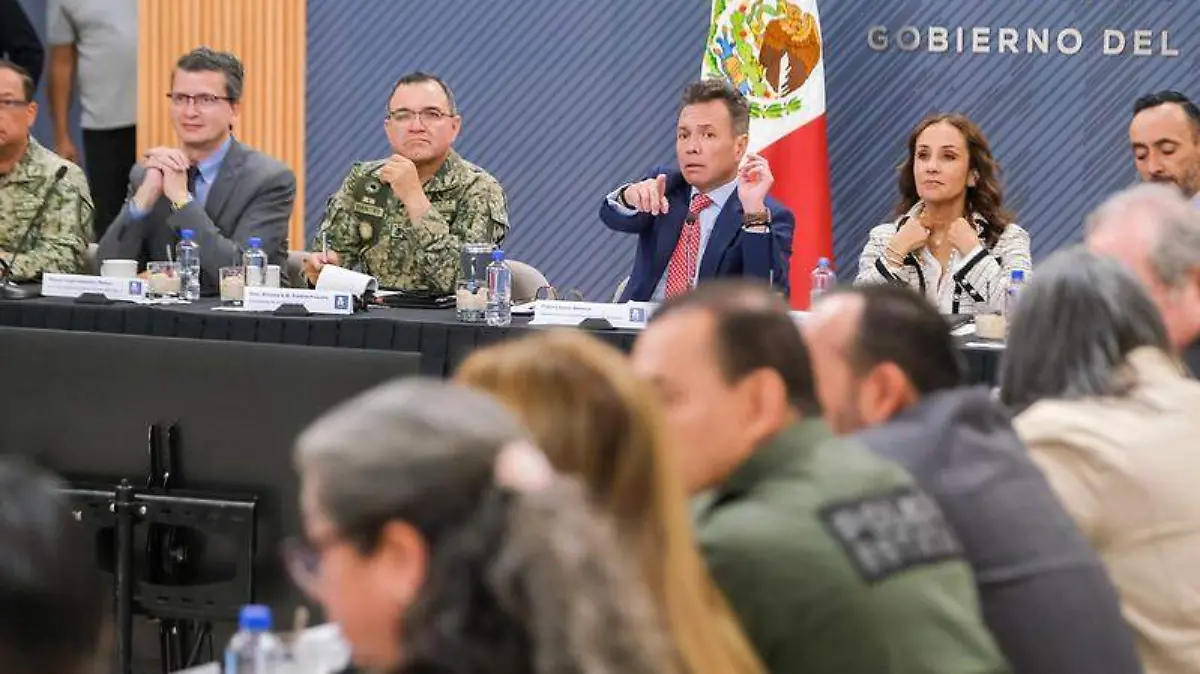 Pablo Lemus sesión Consejo Estatal de Seguridad