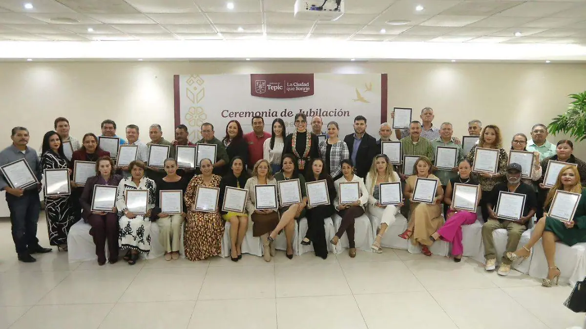 Jubilación Ayuntamiento de Tepic