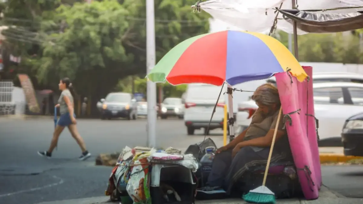Persona en situación de calle Foto Francisco Rodríguez