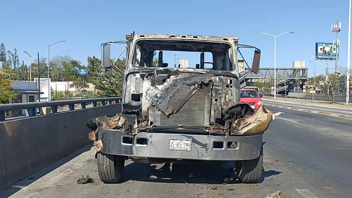 Narcobloqueos GDL. Foto. Isaura López