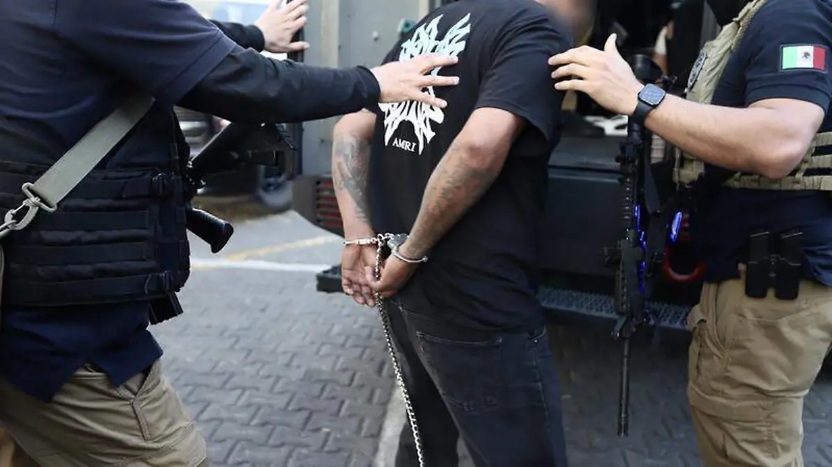 Detención presuntos involucrados en los bloqueos