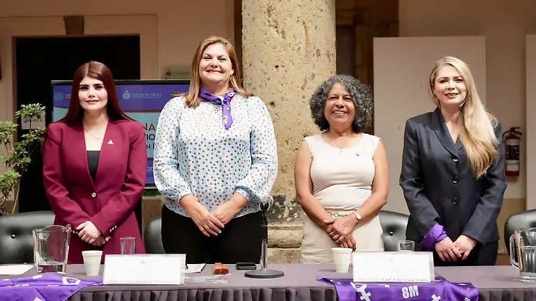 Instalación Mesa Naranja  para prevenir la violencia política por razón de género