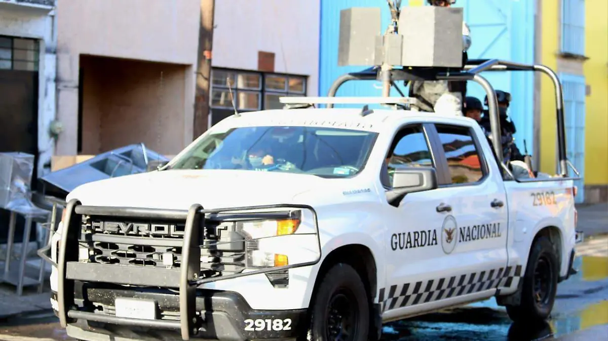 Elementos de la Guardia Nacional