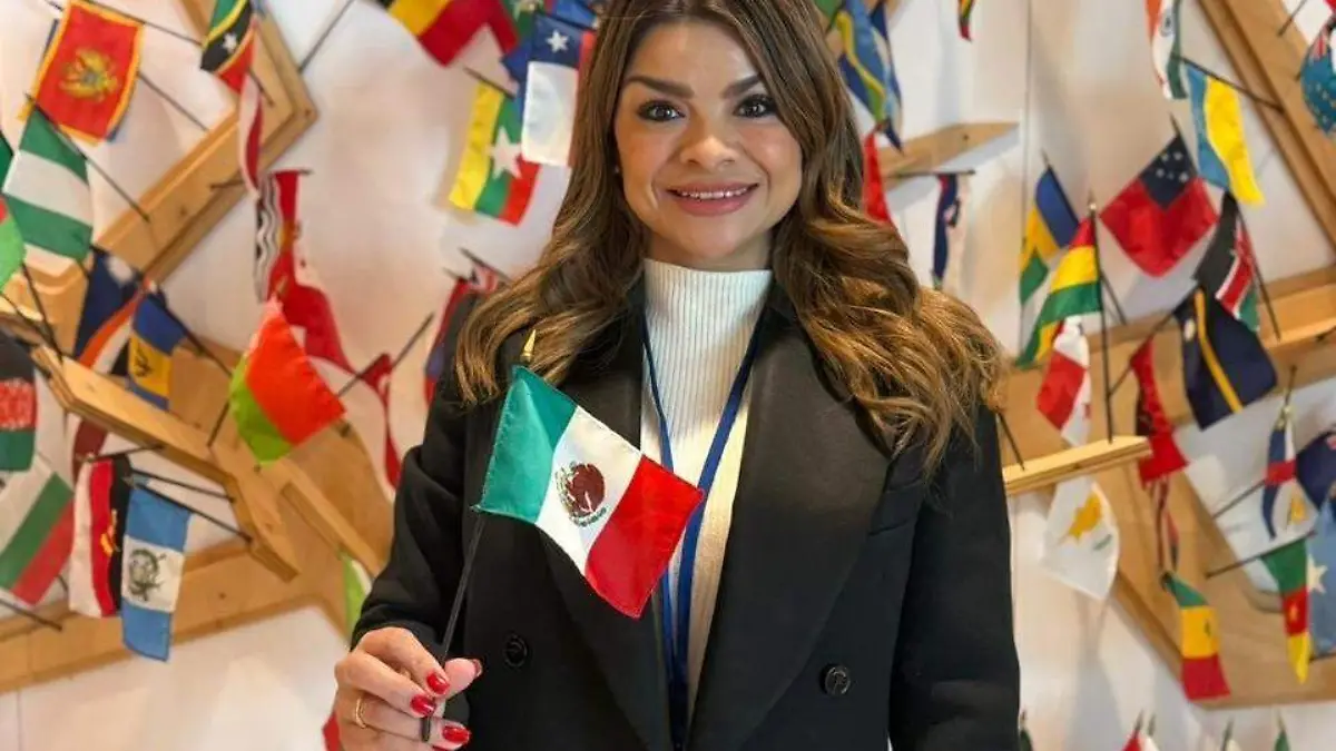 Diputada Gabriela Cárdenas en la ONU