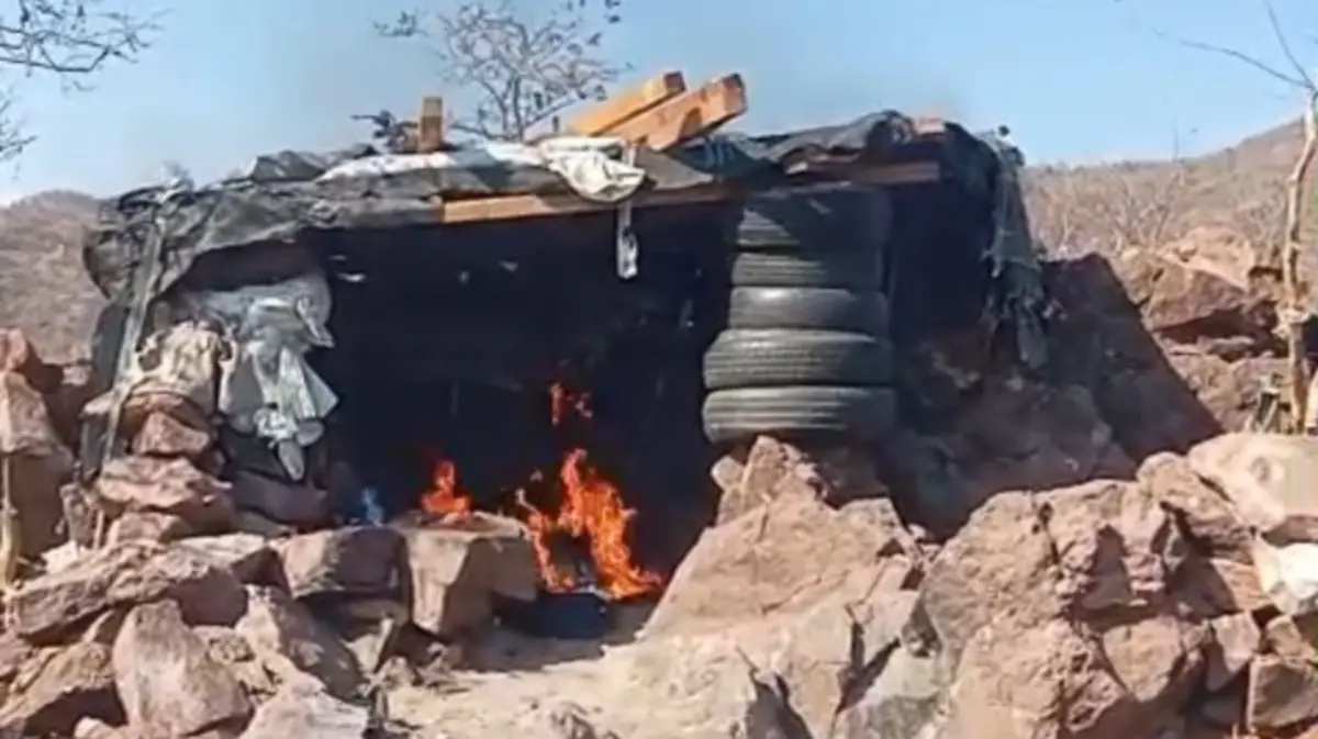 Campamentos de la delincuencia organizada