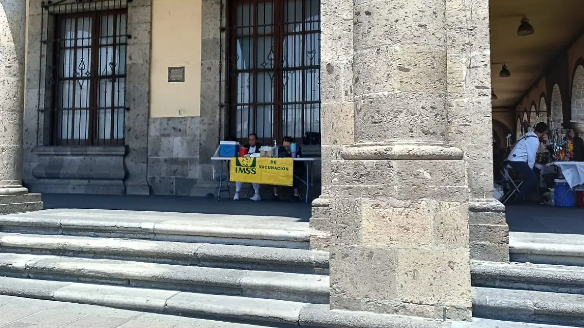 Módulo vacunación Foto Isaura López