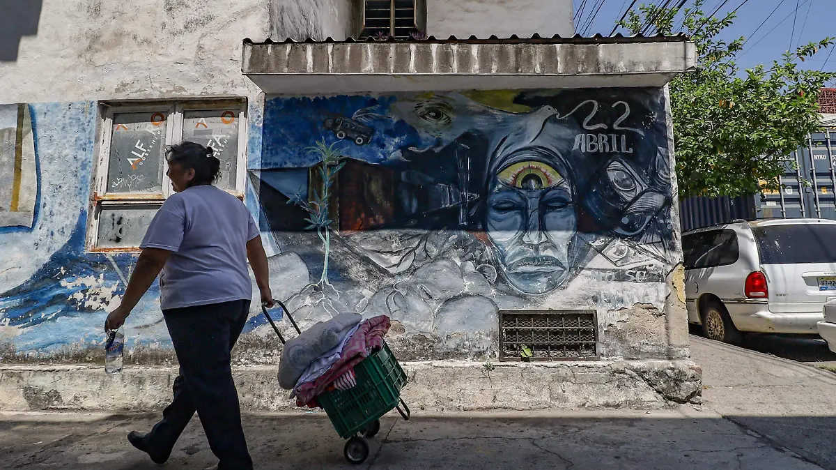 Mural explosiones 22 de abril