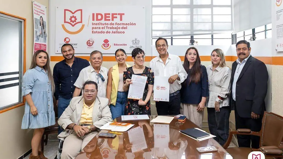 IDEFT firma convenio para la inclusión