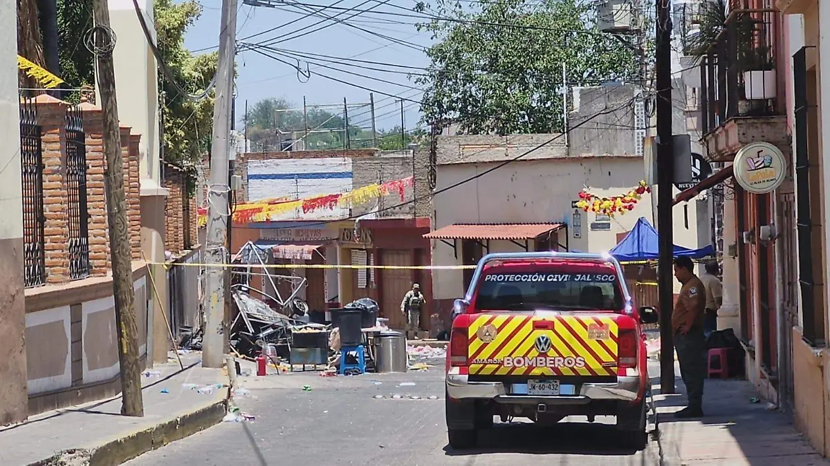 Explosión en Amatitán