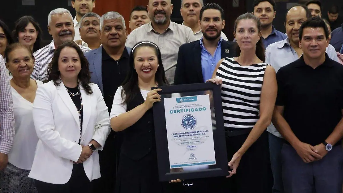 Colegio de Ingenieros recertificación ambiental por parte de Semadet