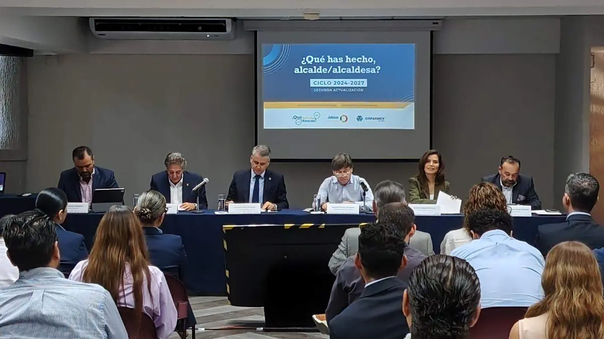 Evaluación alcaldes y alcaldesas Coparmex