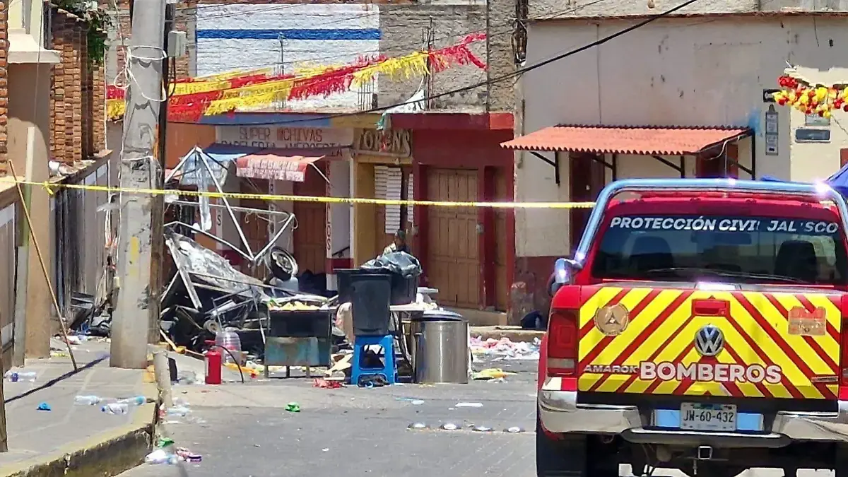 Explosión en Amatitán