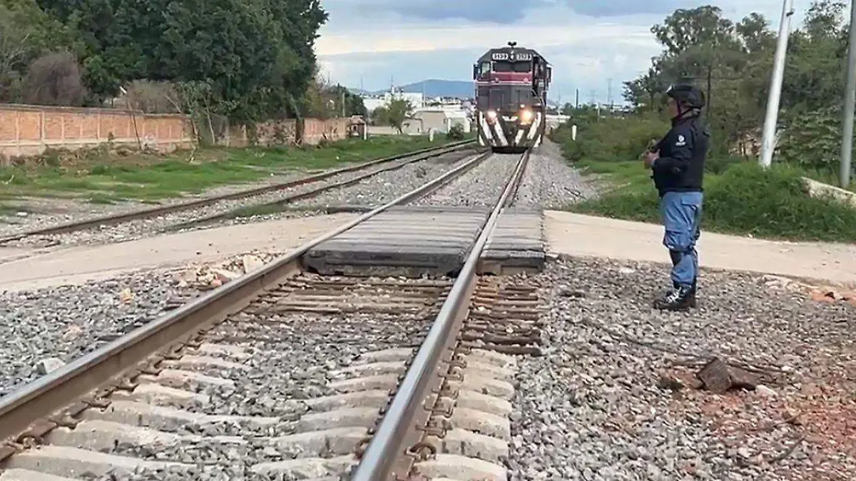 Muere hombre tras ser atropellado por el tren