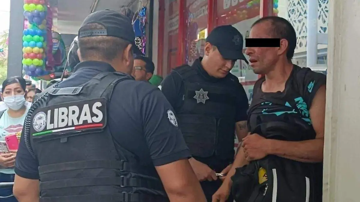 Ladrón detenido