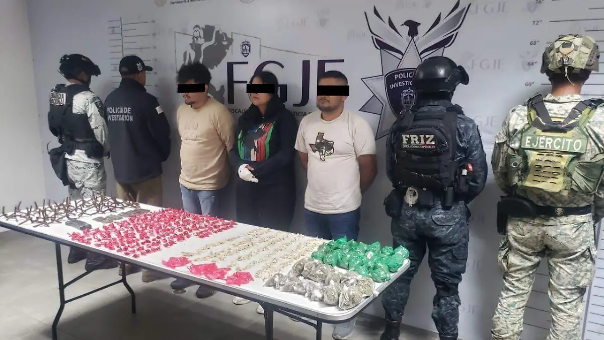 Detenidos en Zacatecas