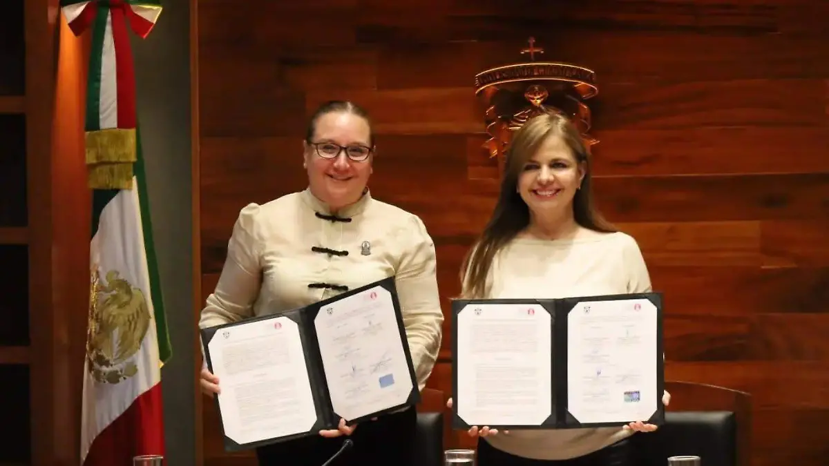 Firma convenio UdeG y CEDHJ