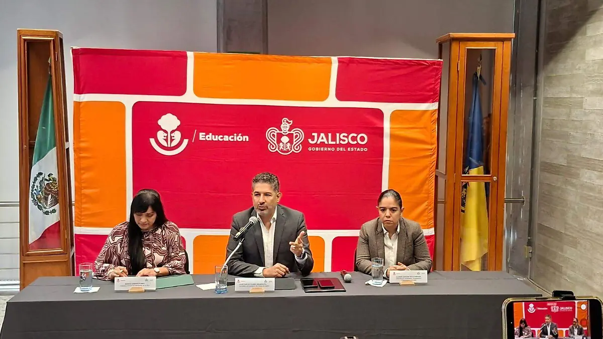 Rueda de prensa Educación Jalisco