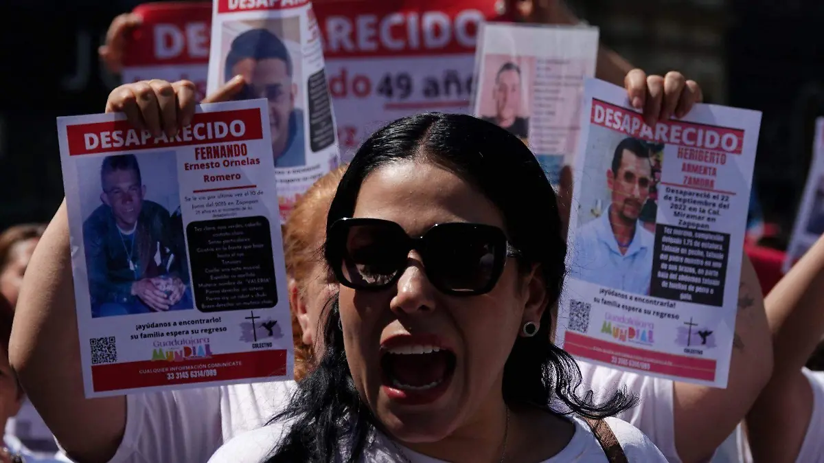 Manifestación desaparecidos